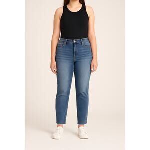 Kendall & Kylie Kouture High-Rise Straight Jeans San Bernardino Wash Size 9/10